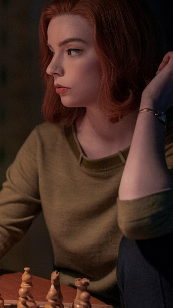 Beth Harmon , Christopher Walker's collection, Queen's Gambit protagonist, Stylish aesthetics HD phone wallpaper