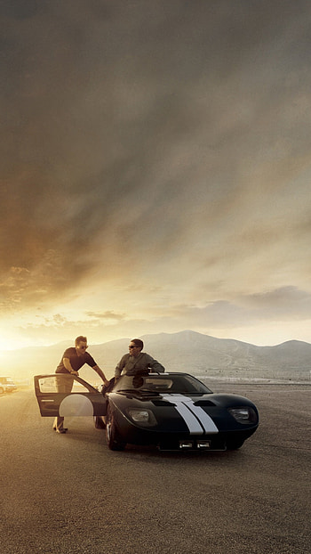 Ford v Ferrari, Stunning , Iconic movie moments, Immersive race sequences HD phone wallpaper
