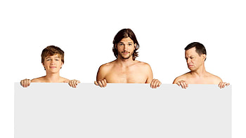 Two and a Half Men, Comedy goldmine, Dysfunctional family, Witty one-liners HD wallpaper