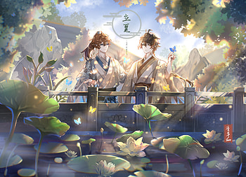 Zhongli (Genshin Impact), Tartaglia Childe (Genshin Impact), video game, Genshin Impact HD wallpaper