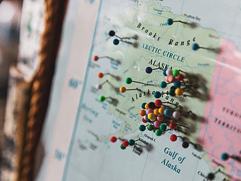 Miscellanea, Miscellaneous, Map, Label, Pins, Safety Pins, Travels, Globetrotting, Tags HD wallpaper