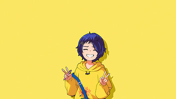 Wonder Egg Priority Minimal , wonder-egg-priority, anime-girl, anime, artist, artwork, digital-art, minimalism, minimalist HD wallpaper
