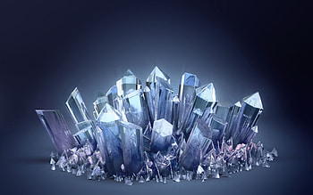 Crystal formations, Gemstone treasures, 3D crystal wonders, Magnificent minerals HD wallpaper