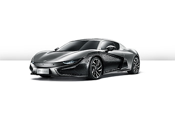 2019 Qiantu K50 by Mullen, vehicle, Qiantu K50, gray car, sports car HD wallpaper