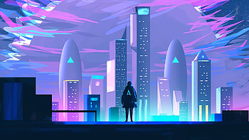 Colorful Apocalypse Started , artist, artwork, digital-art HD wallpaper