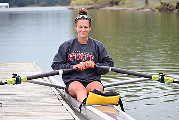 Hana Anderson, Rowing HD wallpaper