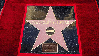 Chevy Suburban, Hollywood Walk of Fame HD wallpaper