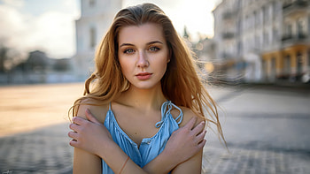Girl Portrait Outdoors, girls, model, portrait HD wallpaper