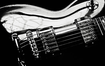 Gibson Guitar, Music instrument, Guitar strings, Reflection effect HD wallpaper