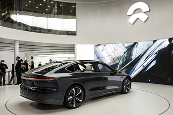 ET7 Exhibition, NIO Auto HD wallpaper