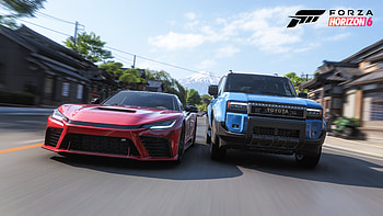 Forza Horizon 6 — : Street Duel, Video Game, Sports Car, Pickup Truck, Racing HD wallpaper