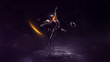 Abstract, Fire, Ropes, Cordage, Girl, Wings, Snake, Crystal HD wallpaper