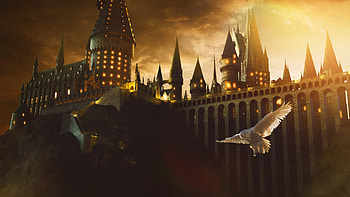 Hogwarts at Golden Dawn — Harry Potter Ultra, Harry Potter HD wallpaper