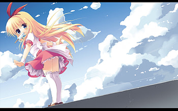 Koromo Amae, anime girl, anime, koromo, saki, popsicle HD wallpaper