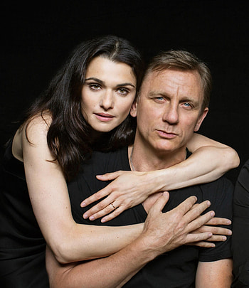 Daniel Craig, Rachel Weisz, Power couple, Celebrity love story HD phone wallpaper
