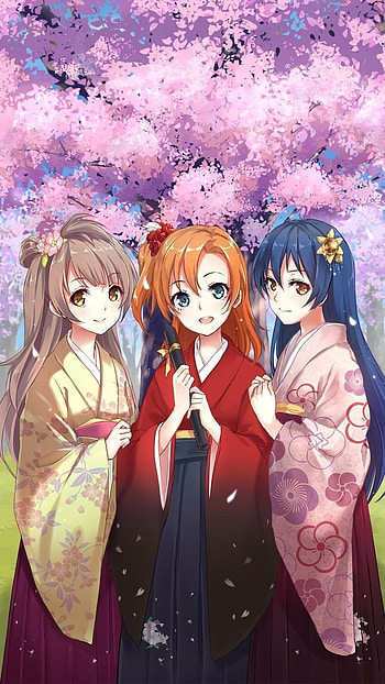 3 Friends, Purple, Background HD phone wallpaper
