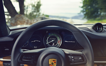 Porsche 911, , dashboard, 2023 cars, supercars, 2023 Porsche 911 inside, german cars, 2023 Porsche 911, Porsche HD wallpaper