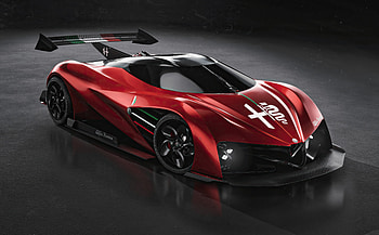 Alfa Romeo Concept Car , alfa-romeo, cars, behance HD wallpaper