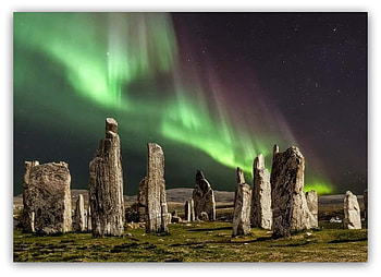 celtic, northernlight, nature, scotland HD wallpaper