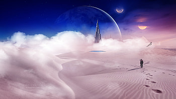 Endless Journey , artist, artwork, digital-art, deviantart HD wallpaper