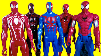 Spiderman with web copter, spider man armor suit, Spider man 2099, Iron Spider, Spiderman black suit - YouTube HD wallpaper