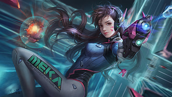 Dva Overwatch Best, dva-overwatch, overwatch, games, artwork HD wallpaper