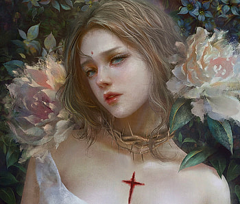 Beauty, bujor, frumusete, art, gorgeous, peony, user 23385, superb, fantasy, flower, face, luminos HD wallpaper