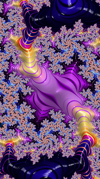 Fractal Art Trippy Psychedelic Background for Smart, trippy, colorful, colors, psychedelic, Abstract, fractal HD phone wallpaper