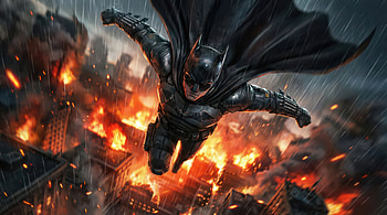 Batman Fear Takes Flight, the-batman, batman, superheroes, artwork, art, digital-art, ai HD wallpaper