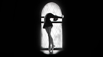 Ballerina Dancer Art, ballerina, dancer, artist, artwork, digital-art, monochrome, black-and-white, girls HD wallpaper