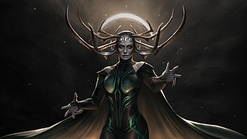 Hela The Goddess Of Death, hela, deviantart, artist, supervillain, superheroes HD wallpaper