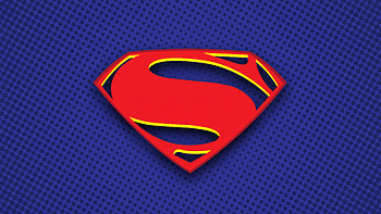 Superman Logo Illustration , superman, logo, illustration, superheroes, artist, artwork, digital-art, artstation HD wallpaper