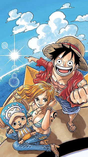 Luffy, Anime, Nami, One Piece, Chopper, Manga HD phone wallpaper