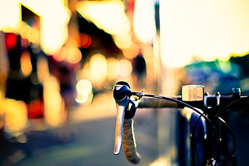 Glare, Miscellanea, Miscellaneous, Blur, Smooth, Steering Wheel, Rudder, Bicycle HD wallpaper