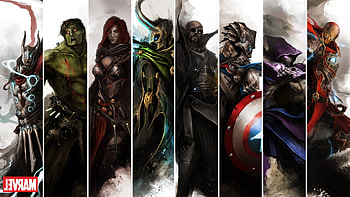 ... marvel comics the avengers and mobile ... HD wallpaper