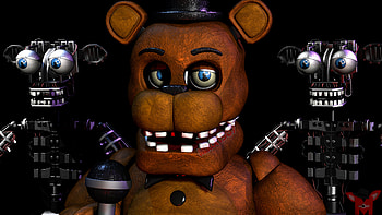 Withered Freddy (Five Nights at Freddy's), video game, Five Nights At Freddy's 2, Five Nights at Freddy's HD wallpaper