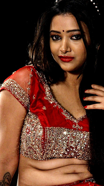 Swetha basu prasad, telugu actress, navel HD phone wallpaper