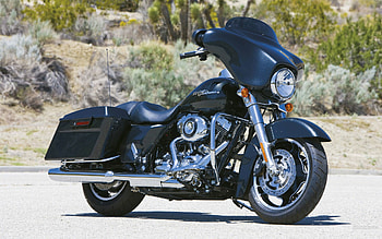 Harley-Davidson Street Glide, Striking , Powerful machine, Road king HD wallpaper