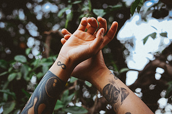 Art, Miscellanea, Miscellaneous, Hands, Tattoo HD wallpaper