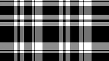 Black and White, Plaid Patterns HD wallpaper