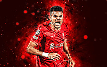 Luis Díaz, colombian, red, diaz, soccer, LuisDiaz, YNWA, LFC, football, liverpool, sport HD wallpaper