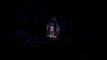 Genshin Impact : Mystical Portal in the Dark, video game, Genshin Impact HD wallpaper