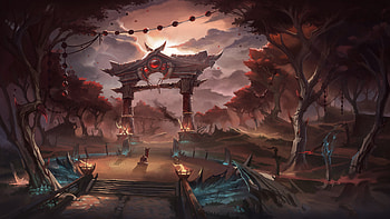 Bloodbead Grove - Warcraft Fan Concept, video game, Warcraft HD wallpaper