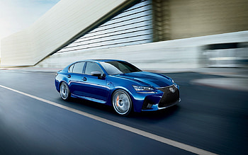 lexus gs f, blue, lexus, car, sedan HD wallpaper