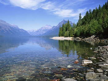 Landscape, Nature, Lakes HD wallpaper