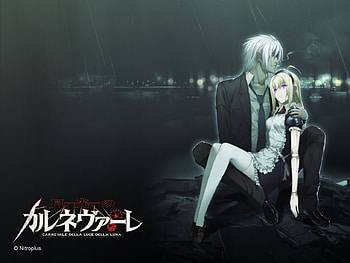 Anime Couple, couple, women, maid, anime HD wallpaper