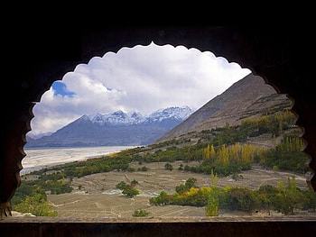 Arch-Valley, , valley, arch, cool, pakistan HD wallpaper