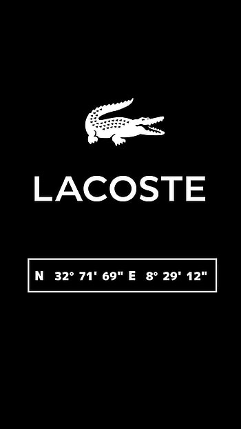 Lacoste, crocodrile, white, black, cocodrlo, coordinantes, coordenadas HD phone wallpaper