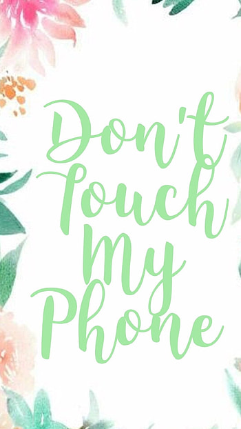 Don't Touch My , Mobile Lock, Screen HD phone wallpaper