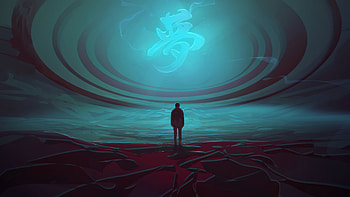 Hope, alone, artist, artwork, digital-art, artstation HD wallpaper